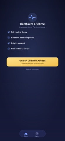 CrampCalm - Leg Cramp Relief iPhone screenshot