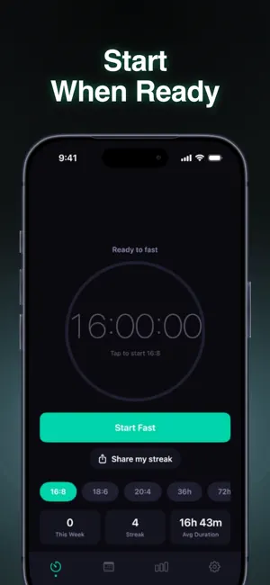 FastTrack Fasting Timer screenshot 4