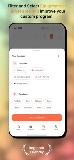 Nioris Fit: Pilates & Workout screenshot 1