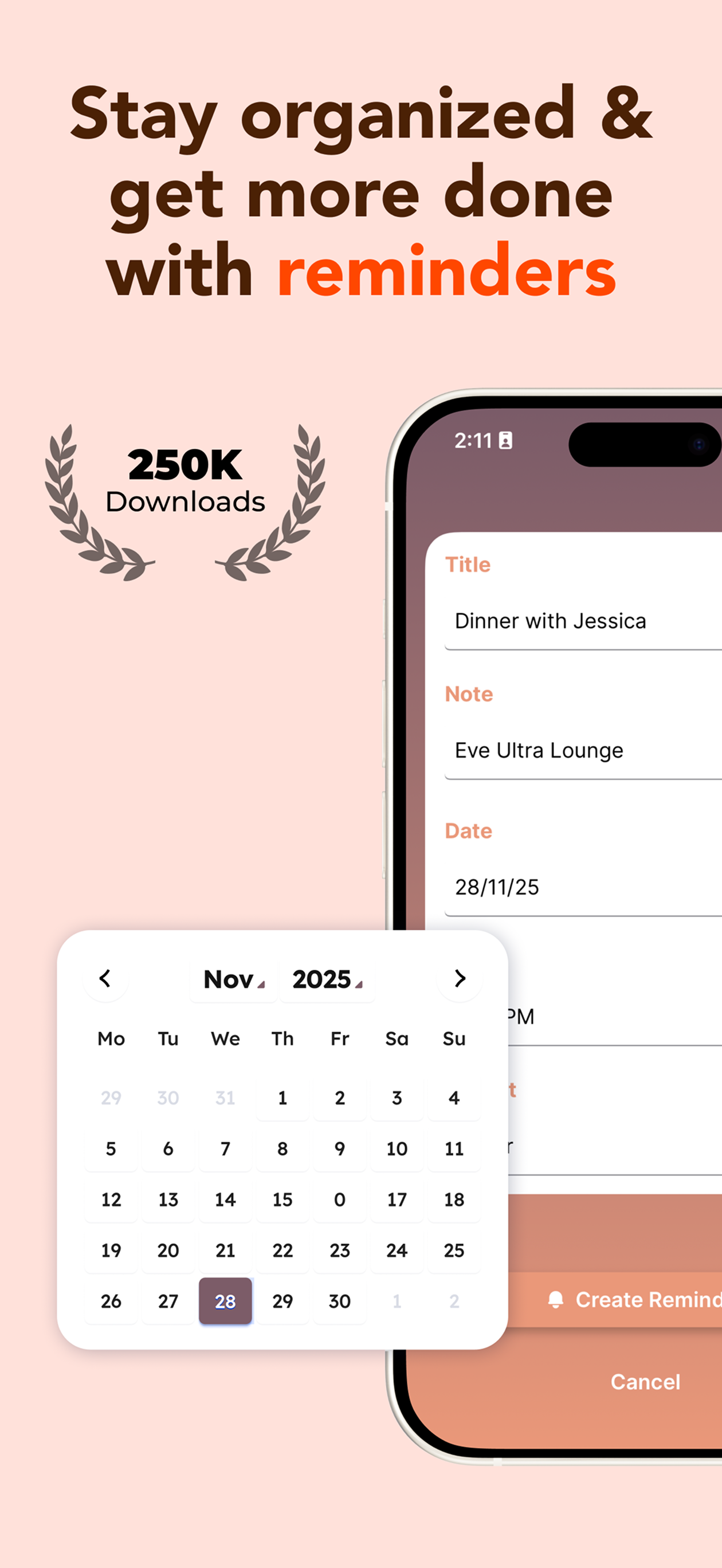 ToDo Notification Reminders
