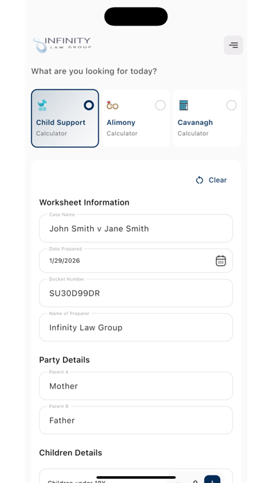 Screenshot #1 pour Massachusetts Divorce App