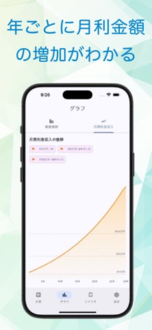 複利逆シミュレーター-目標金額から金利や期間、積立額を逆算- のスクリーンショット