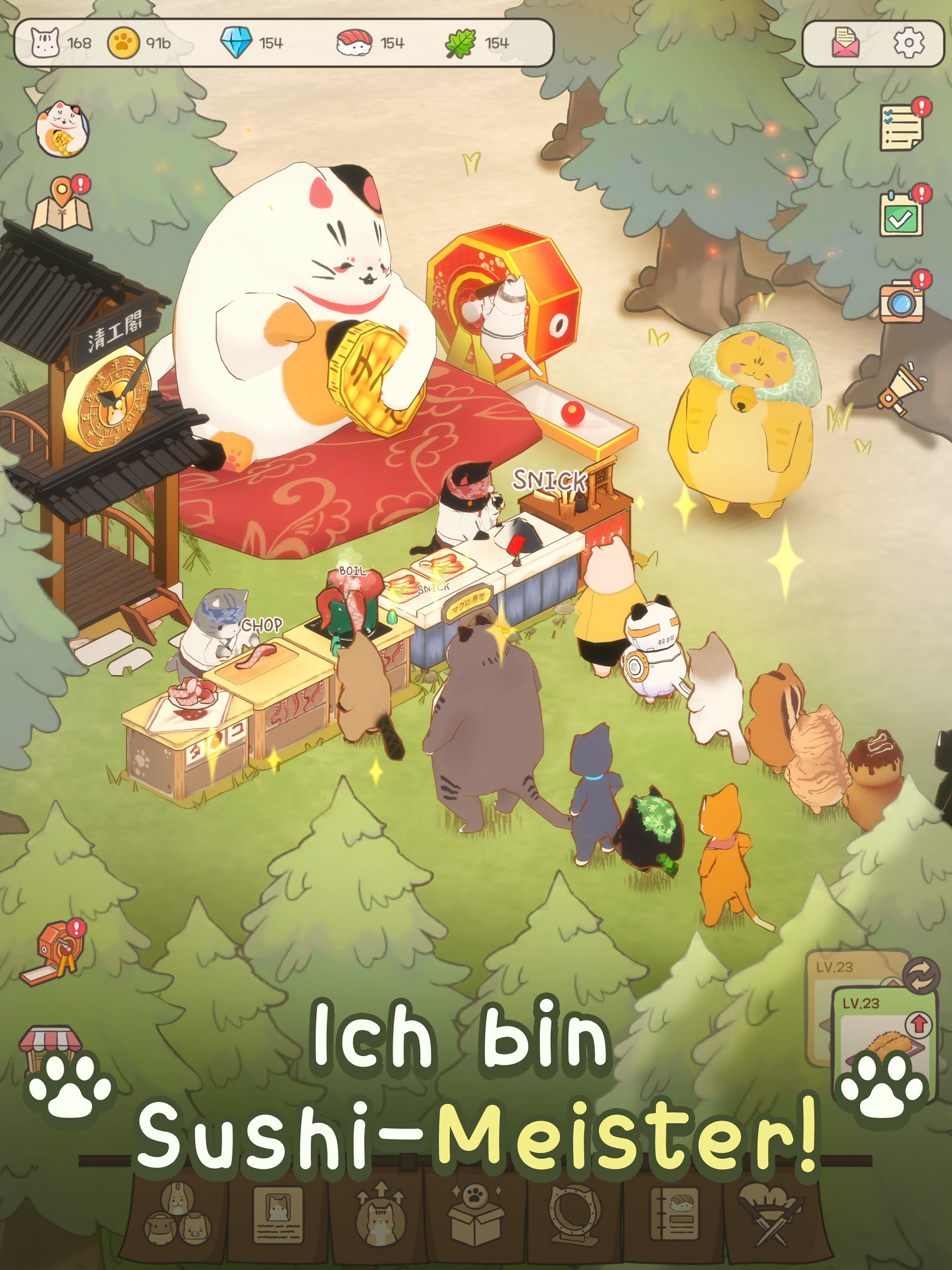 Katzen-Chef – Imbiss-Tycoon