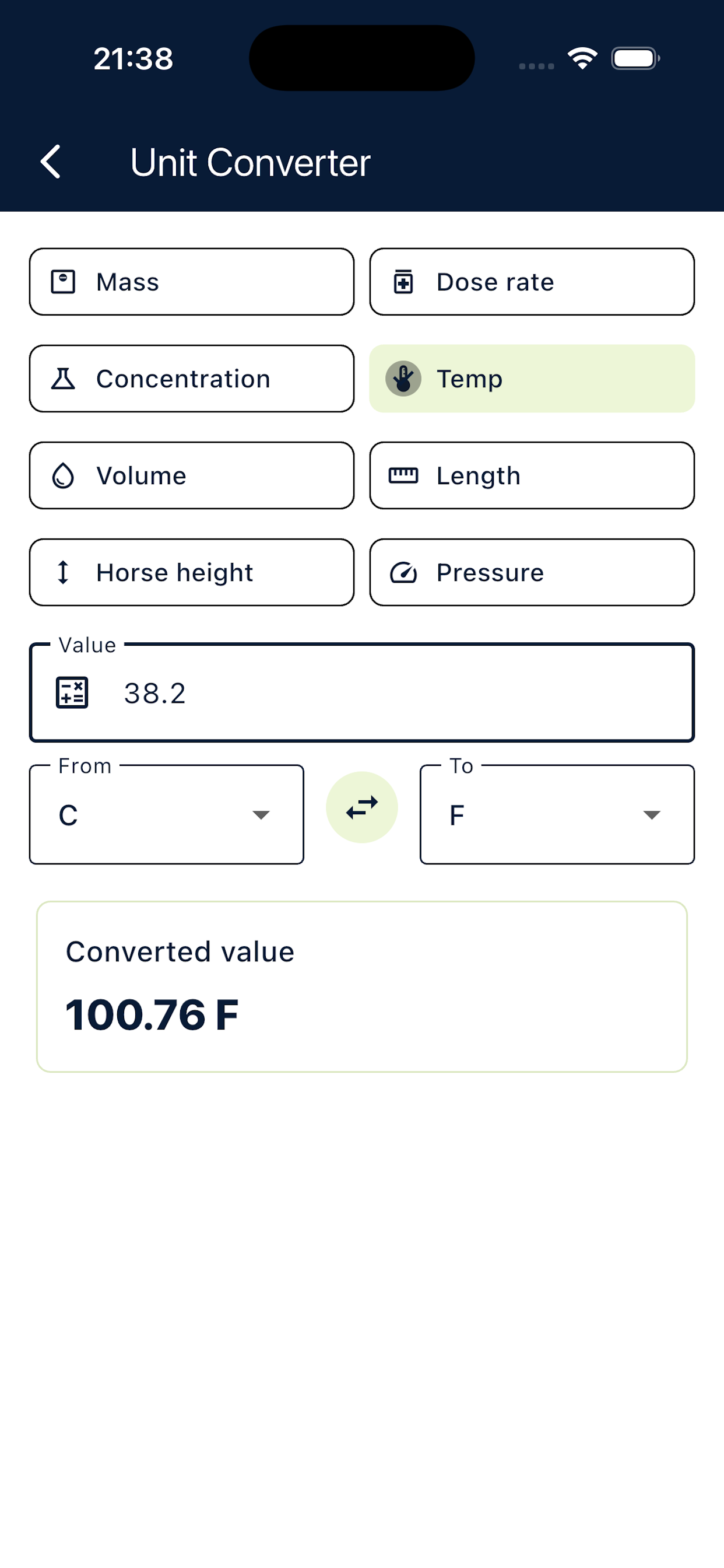 VetIntervals screenshot 4