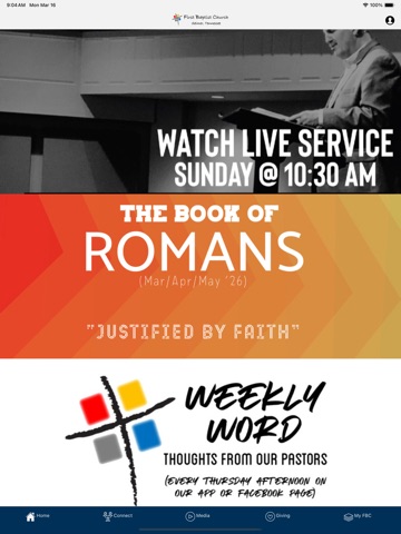 First Baptist Church Selmer app screenshot 3