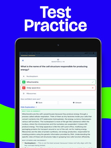 HESI A2 Exam Prep 2026 - 2027 iPad screenshot