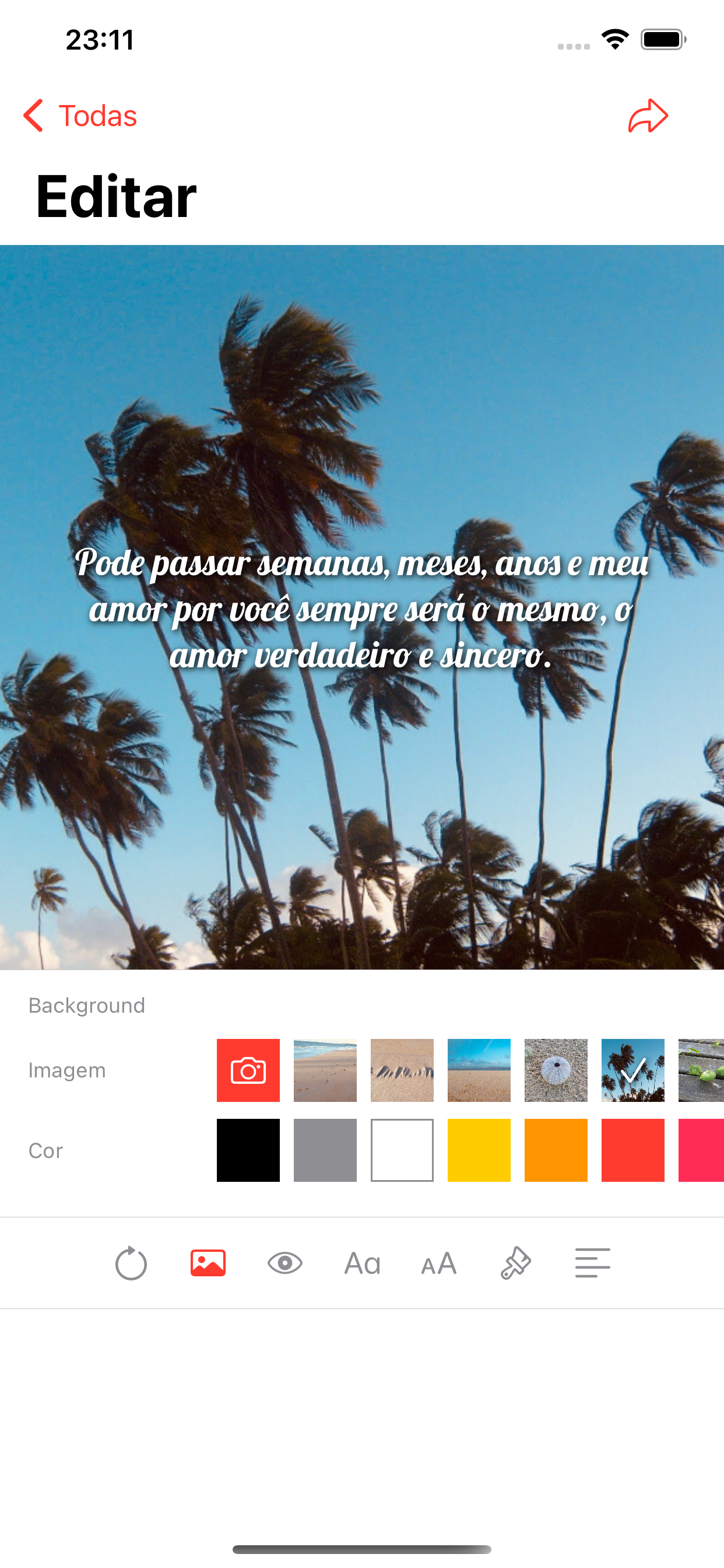 Frases de Amor: Compartilhar