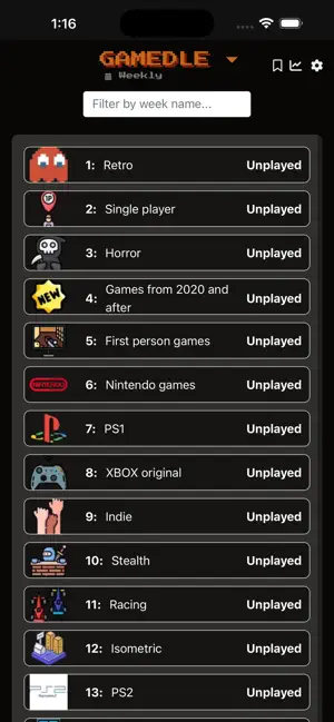 Gamedle: Daily Video Game Quiz screenshot 1