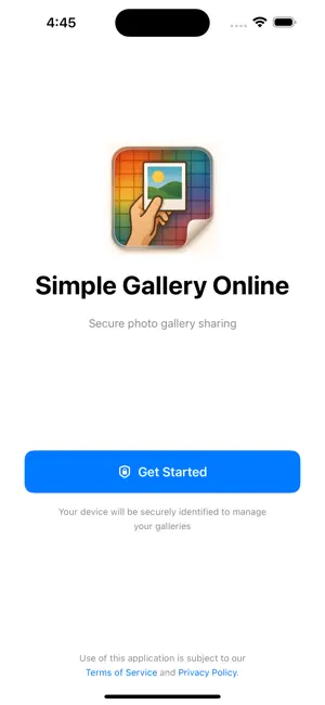 Simple Gallery Online screenshot 1