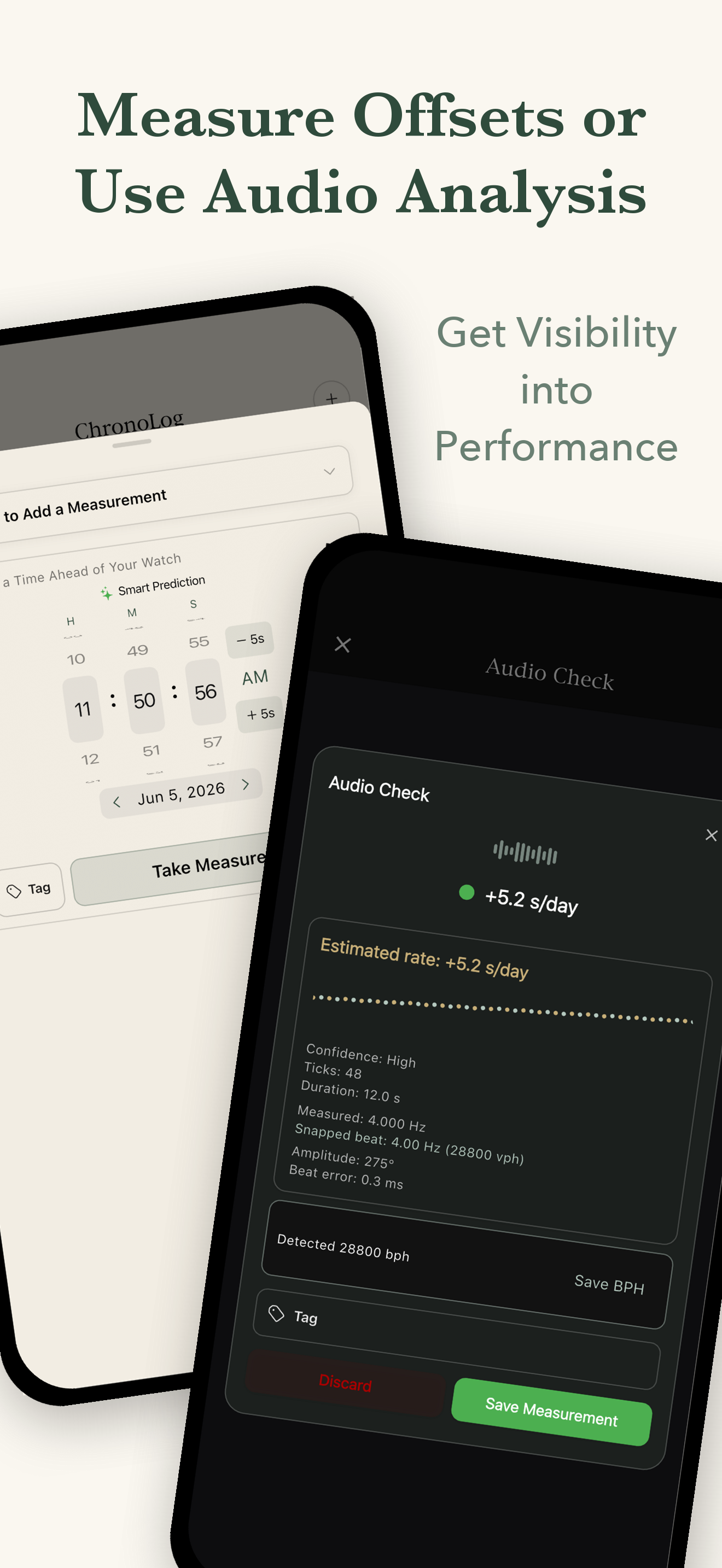ChronoLog • Watch Accuracy screenshot 2