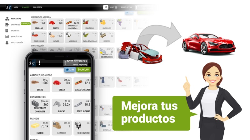 Sim Companies: MMO Tycoon screenshot 4