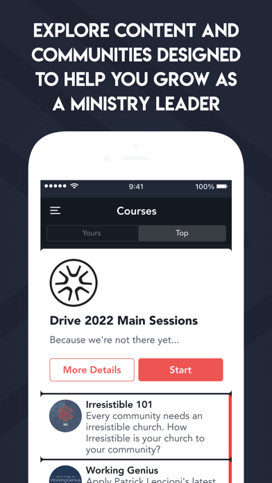 Irresistible Church Network Screenshot