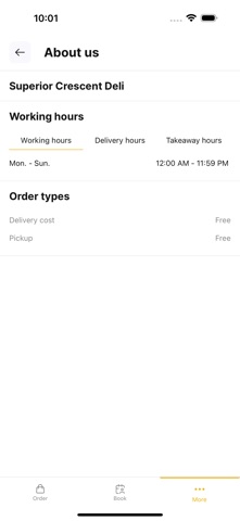App screenshot