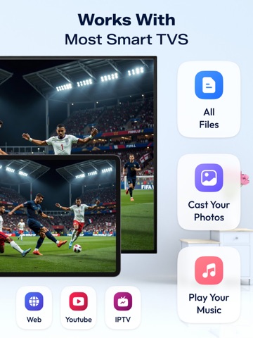 Miracast : Screen Mirroring ™ iPad screenshot 2