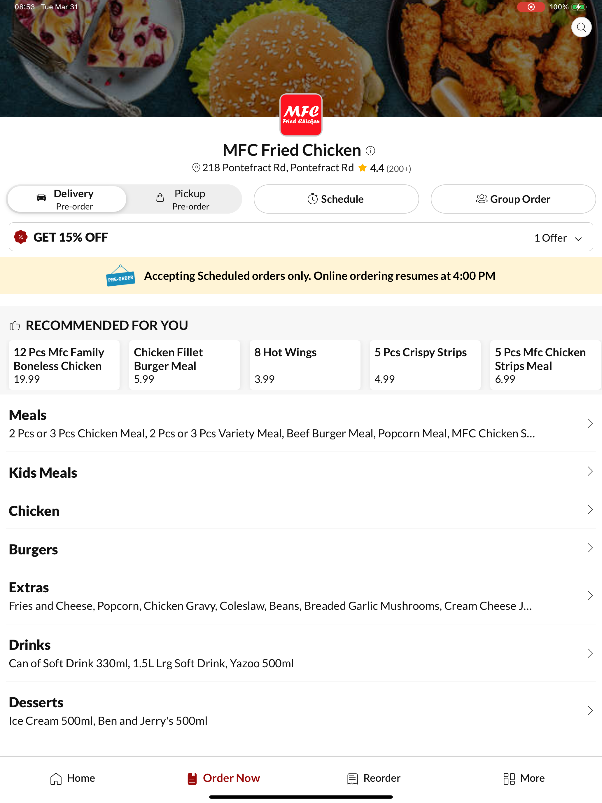 MFC Fried Chicken screenshot 7