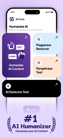 Humanize AI - Text Humanizer iPhone screenshot