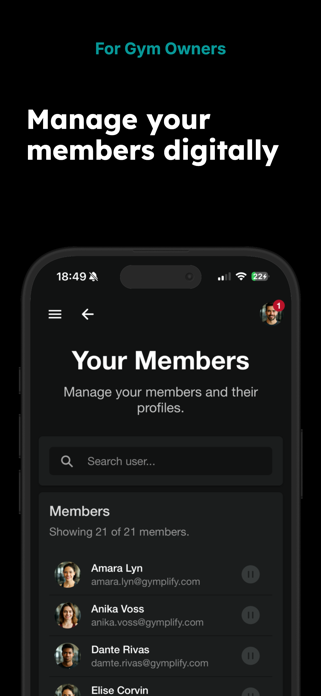 Gymplify Screenshot 3 of 10