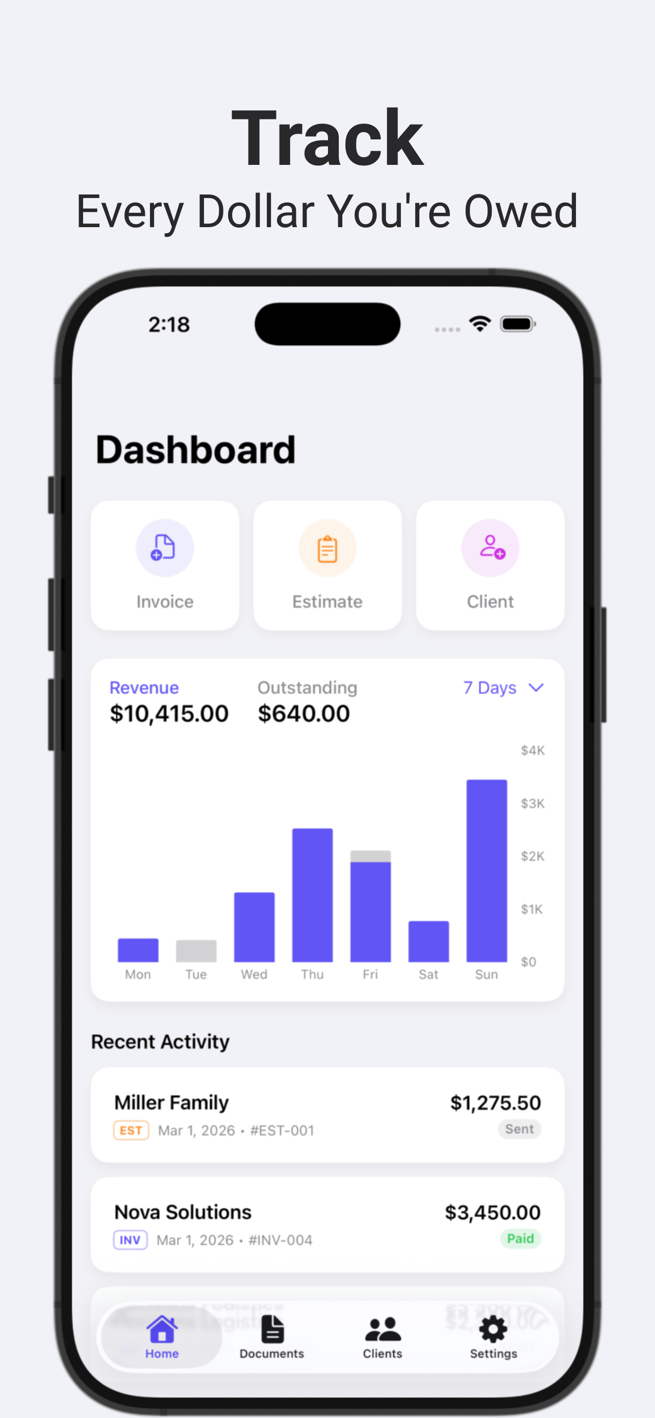 Invoice Maker - Invio screenshot 3