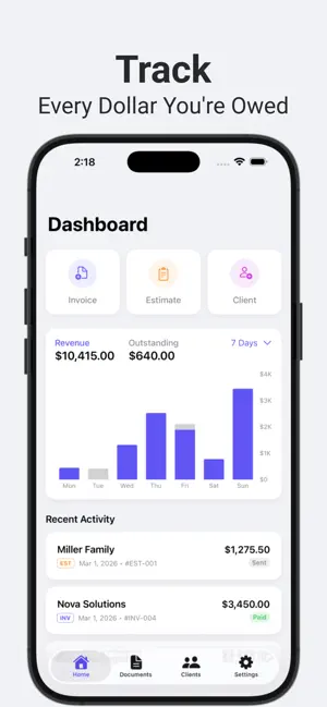 Invoice Maker - Invio screenshot 3
