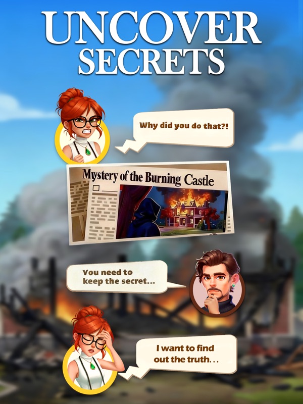 Mistfall Match: Design & Blast screenshot 11