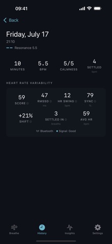 Stilla — Resonance Breathing Screenshot 8 of 8