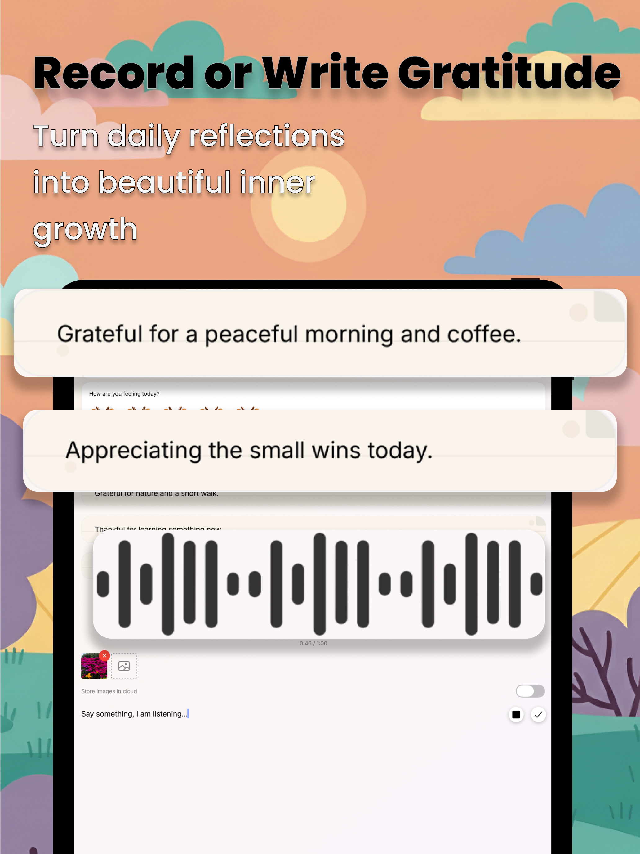 Deerly: Gratitude Diary screenshot 8