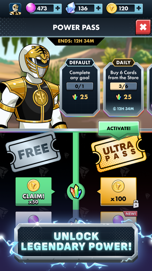 #2. Power Rangers Mighty Force (iOS) Podle: Eastside Games