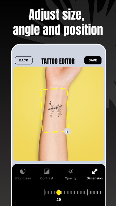 Screenshot #2 pour Tattoo Design My Photo