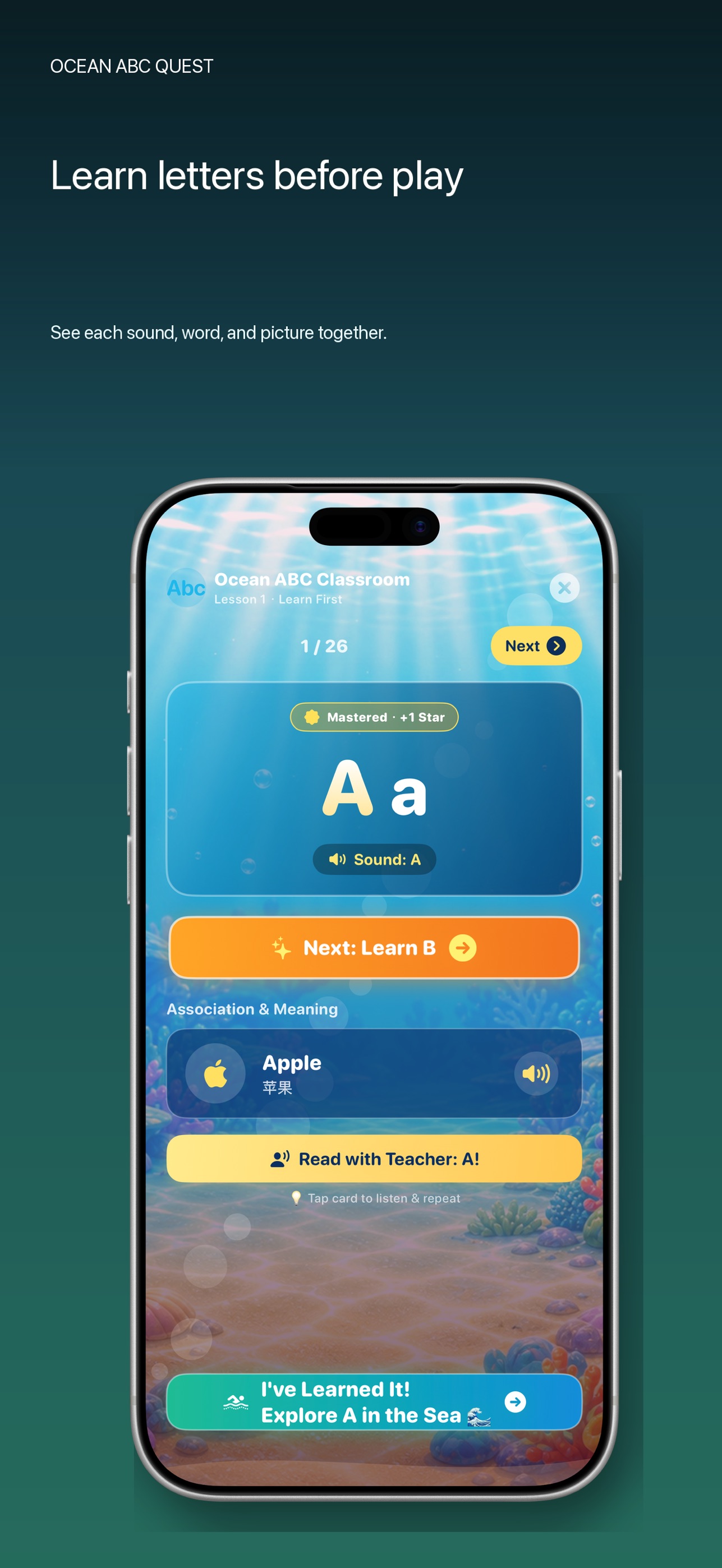 Screenshot 2 of Preschool ABC & Math Games
