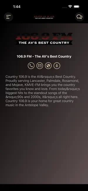 AV Country 106.9 screenshot 3