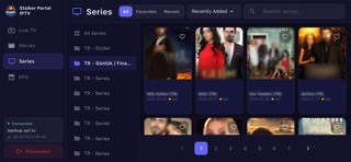 Stalker Portal IPTV iPhone screenshot