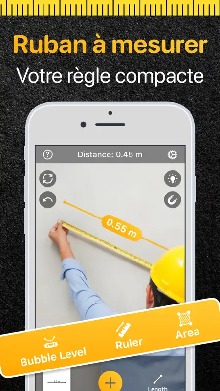 Tape Measure & Ruler Арр screenshot 1 of 6