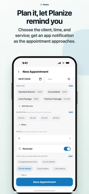 Appointment Calendar: Planize screenshot 4