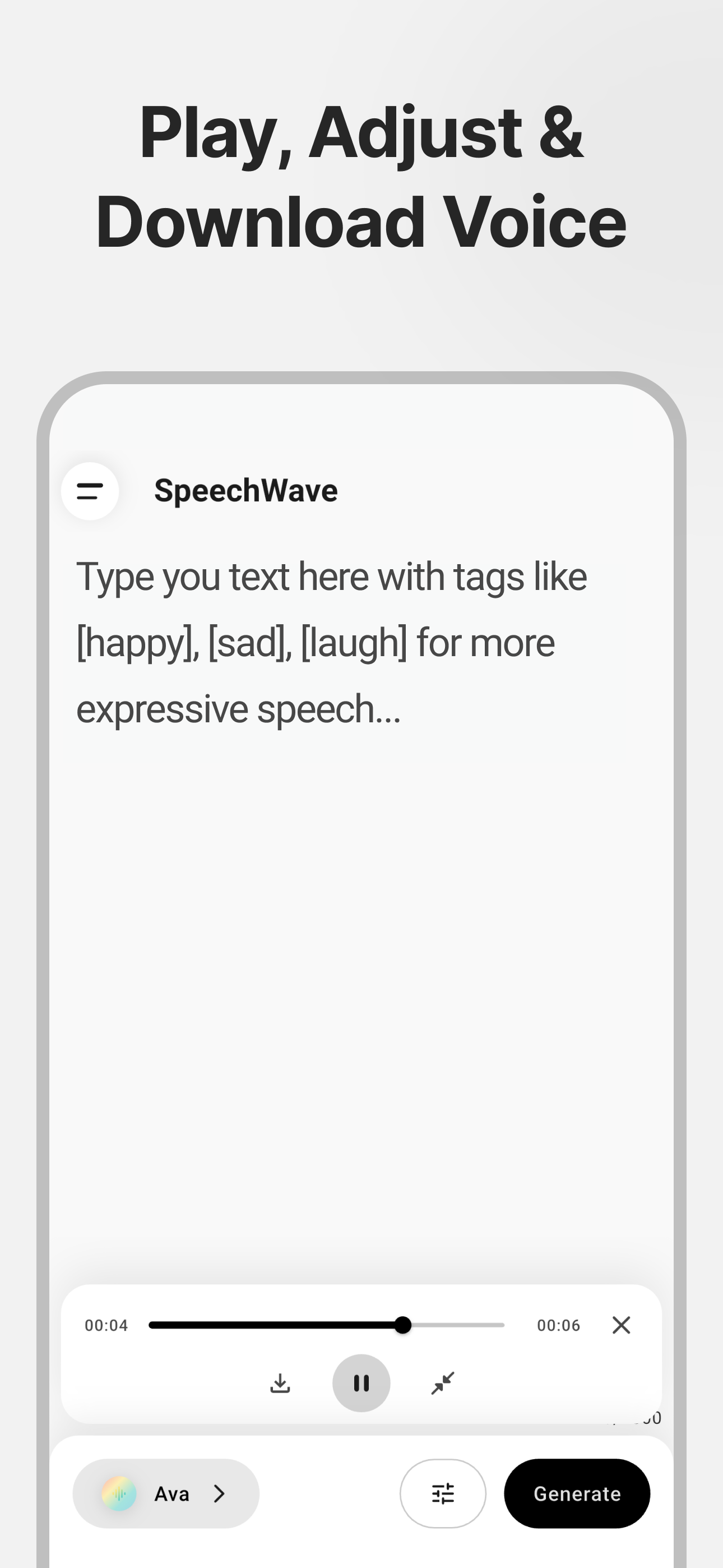 SpeechWave: Expressive AI TTS