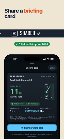 Crosscheck: Crosswind Calc Screenshot 6 of 8