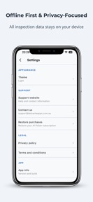 InspectLog - Inspection Notes screenshot