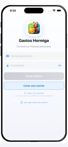 Gastos Hormiga screenshot