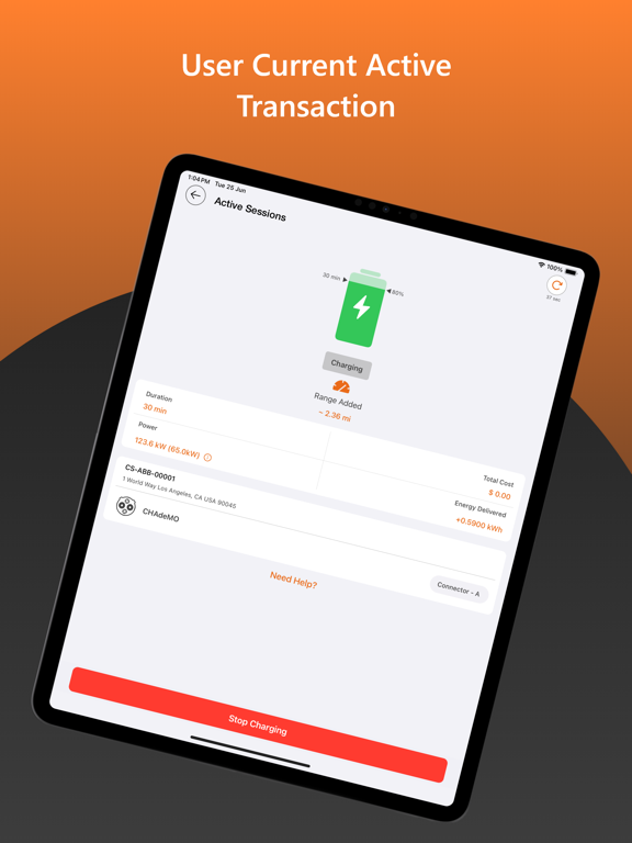 EVGATEWAY iPad screenshot 5 - Business app