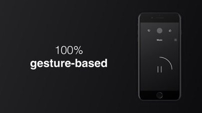 Screenshot #2 pour Gestures for a Music Player