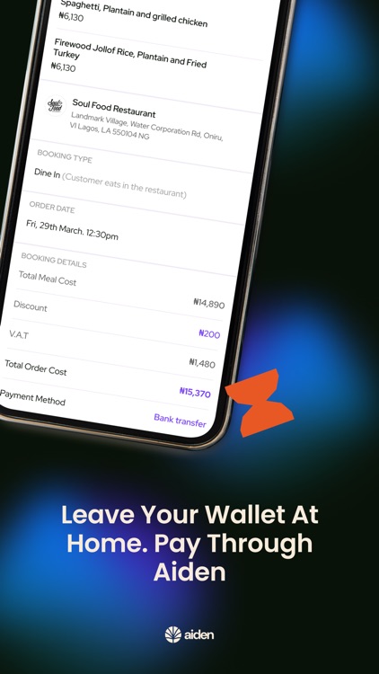 Aiden: Menu and Reservations