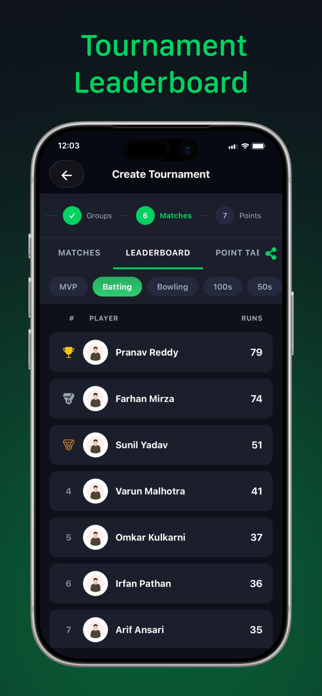CrickScore: Live Cricket Score Screenshot 5 of 9