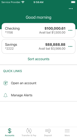 Community Bank of Raymore Screenshot