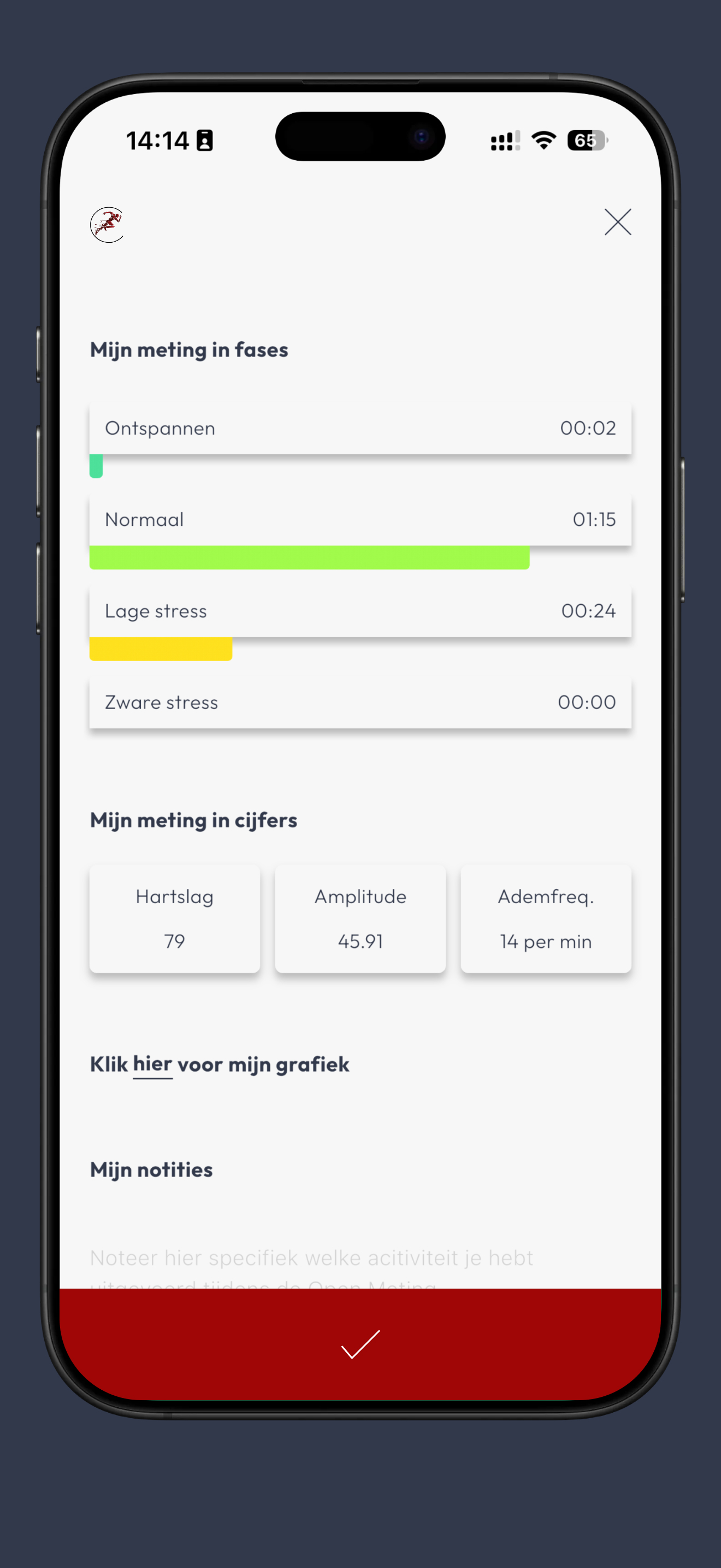 De VitaliteitsCheck screenshot 4