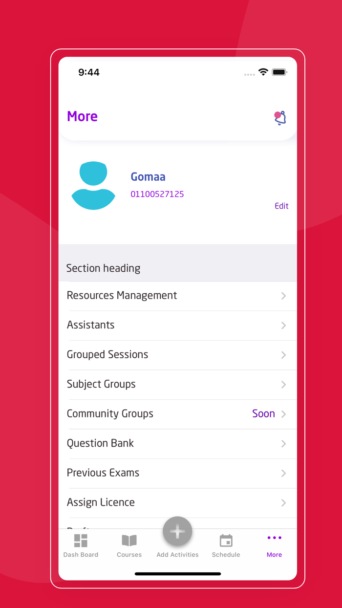 Jawla-Teache-DashBoard