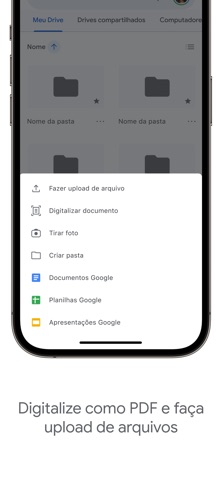 Google Drive - armazenamento App Store preview screenshot 2