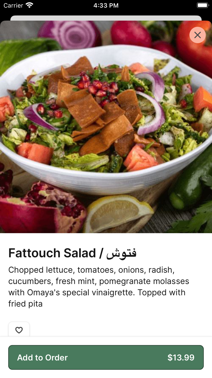 Omaya’s Lebanese Cuisine