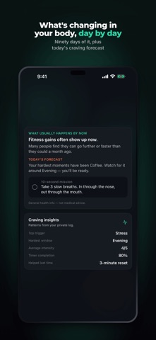 Quit Smoking: ClearDay Tracker Screenshot 3 of 10