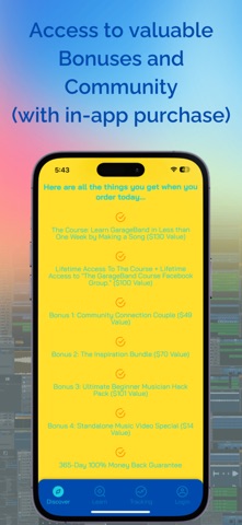 Youth Course for GarageBand screenshot