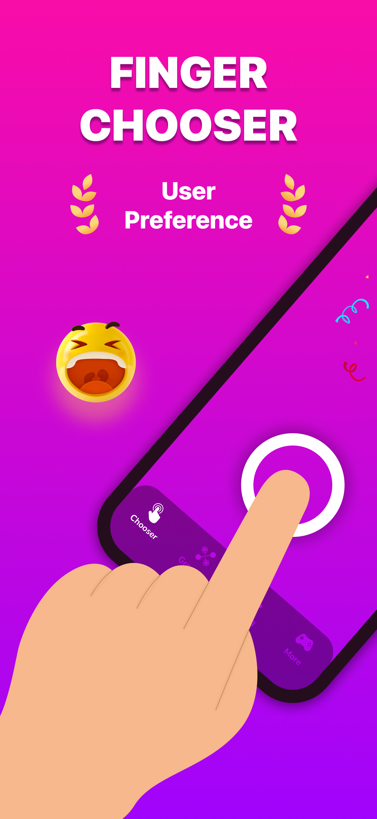 Finger Chooser: Party Picker