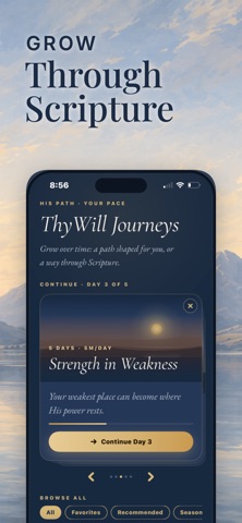 ThyWill Bible Verse of the Day iPhone screenshot 4